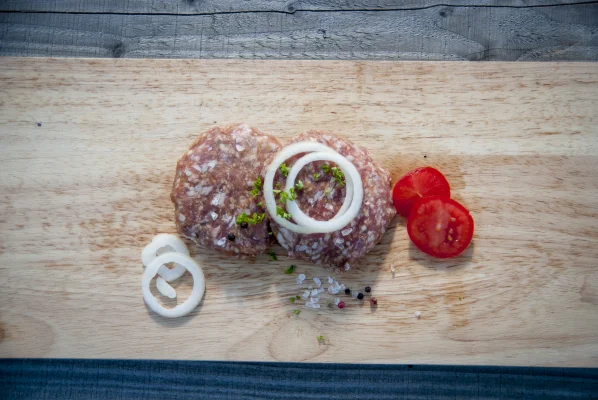 Productfoto Kalfs hamburgers per 4 stuks