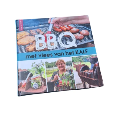 Productfoto BBQ boek met kalfsvlees