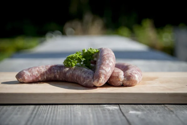 Productfoto Kalfs saucijzen per 4 stuks