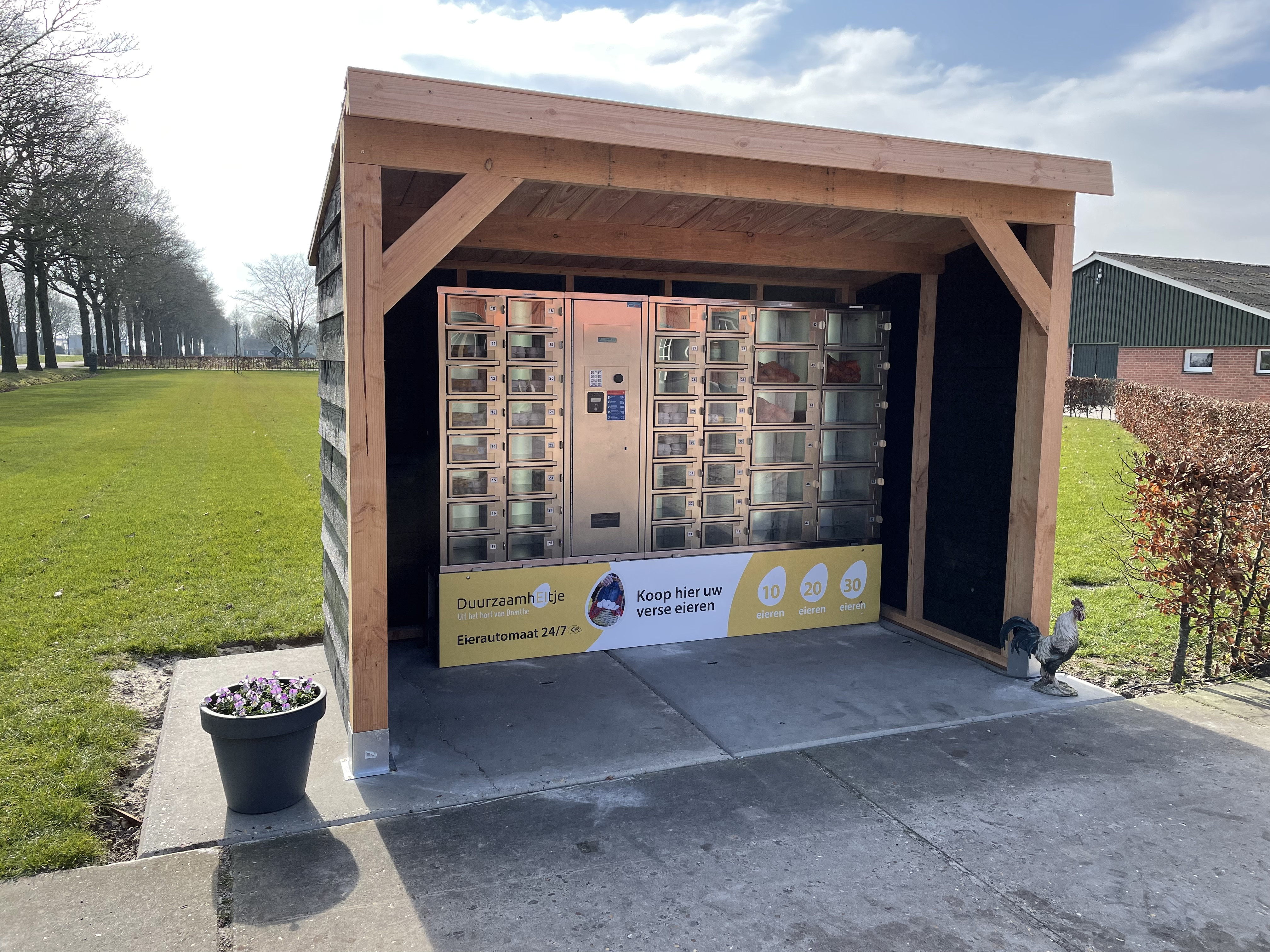 DuurzaamhEitje eierautomaat - Boerderijautomaat Witteveen