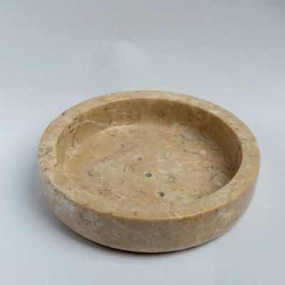 Productfoto Marmer natuurstenen zeepschaaltje - vlak