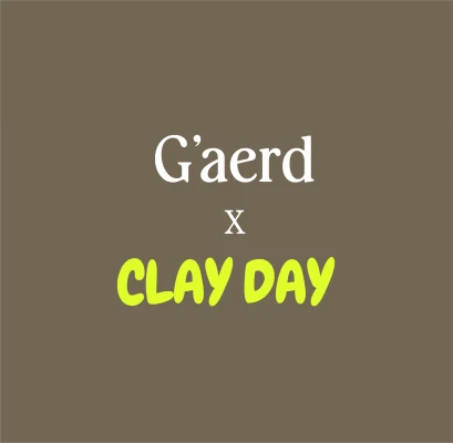 Productfoto G'aerd X ClayDay - Workshop keramiek schilderen - Salade schaal