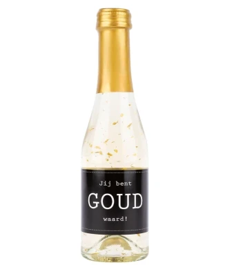 Productfoto Secco met bladgoud