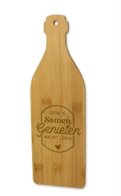 Productfoto Borrelplank Liefde is...