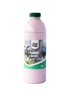 Productfoto Yoghurt bosbes, 1 liter