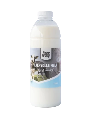 Productfoto Halfvolle Melk, 1 liter