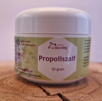 Productfoto Propolis zalf in pot (30%Propolis) 50gram