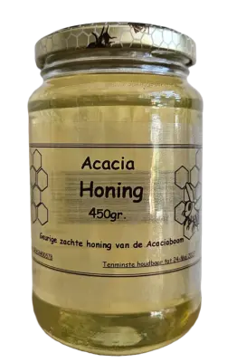Productfoto Acaciahoning, 450gr