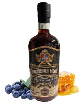Productfoto Blauwe bessen mede - 500 ml | Northern MEAD