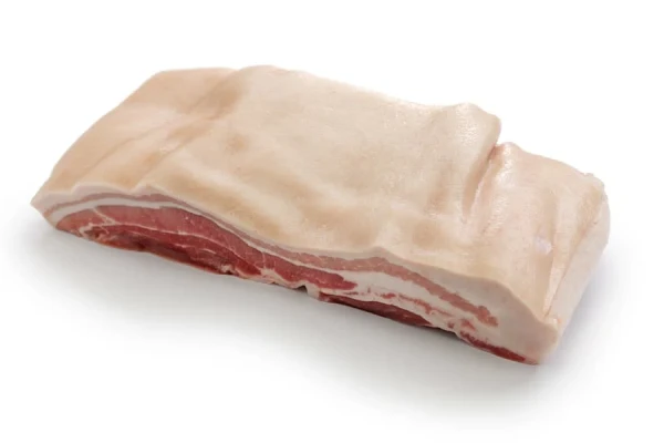 Productfoto Varkensbuik met zwoerd (±2.2 kilo)