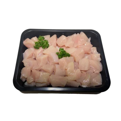 Productfoto Kip blokjes / poulet gesneden