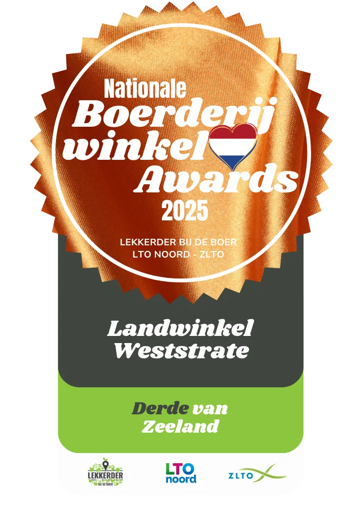 Winnaar Boerderijwinkel Awards 2025 | Provincie Zeeland | Klik voor meer
