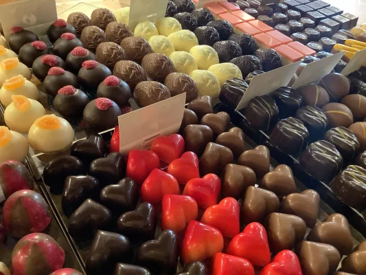 Productfoto Bonbons in verschillende smaken