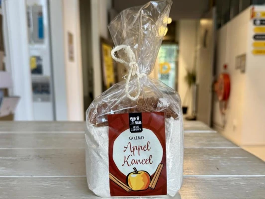 Productfoto Appel Kaneel Cakemix van Leuk Zeeuws