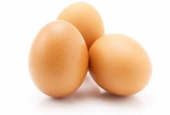 Productfoto Eieren van 'een lekker Drents eitje'