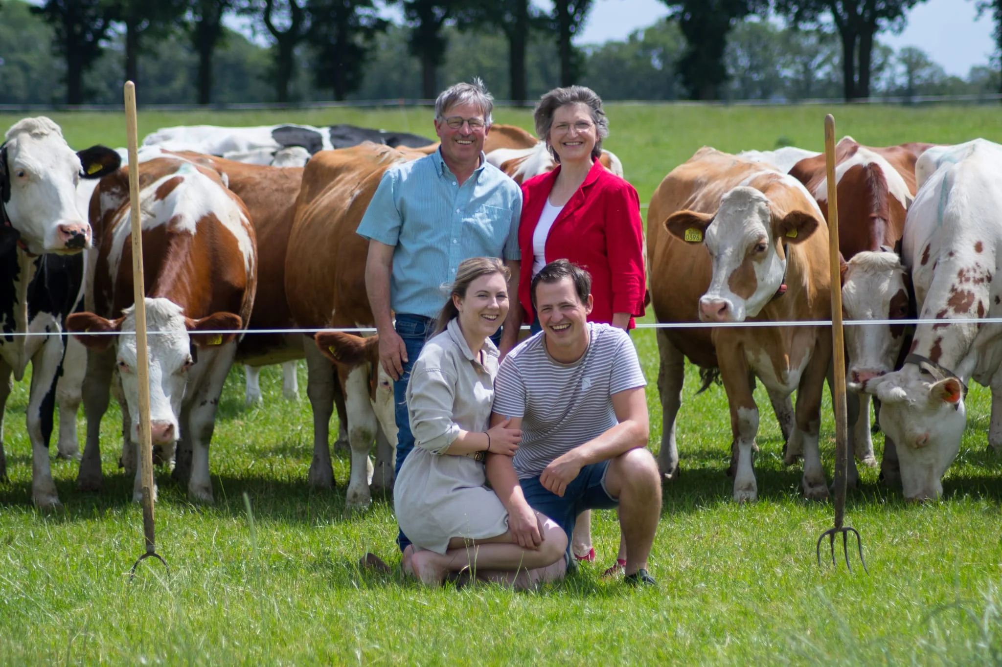 Melktap en vlees van melkveebedrijf Koskamp - Melktap, Stalletje