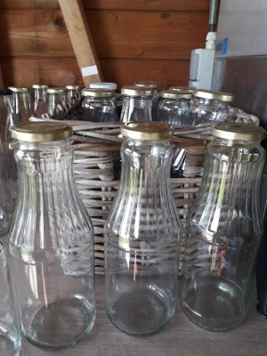 Productfoto Glazen fles