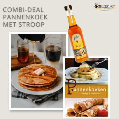 Productfoto Combi-Deal Pannenkoek met Stroop, Schenkstroop Naturel