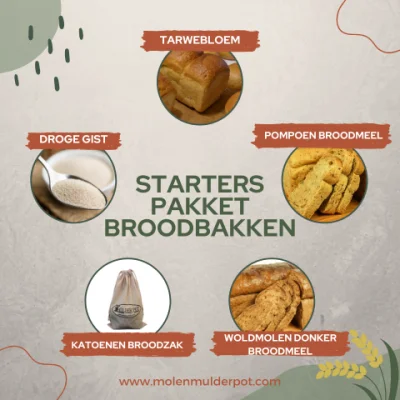 Productfoto Starterspakket Brood Bakken