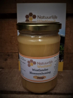 Productfoto Nederlandse (westlandse) bloemenhoning