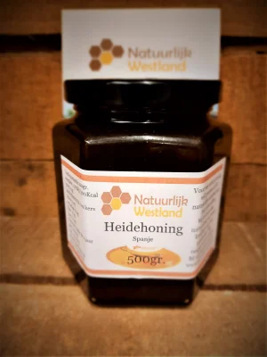 Productfoto Heidehoning. Herkomst Spanje.