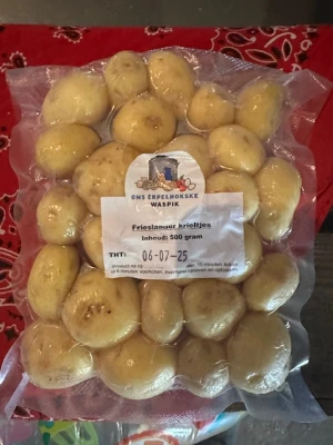 Productfoto Geschrapte krieltjes 500 gram (Frieslanders)
