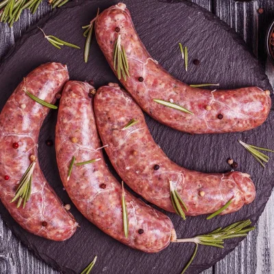 Productfoto Runder saucijs zoutloos