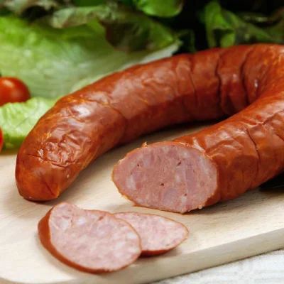 Productfoto Rookworst scharrelvarken, zonder nitriet
