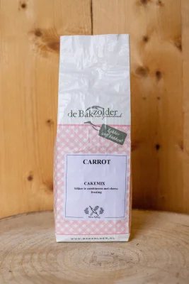 Productfoto Bakzolder carrot cakemix 500 gram