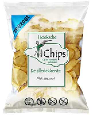 Productfoto Hoeksche chips met zeezout