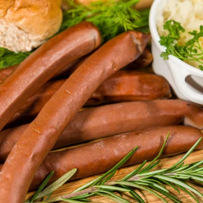 Productfoto Runderknakworst (5 stuks)