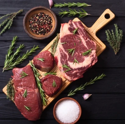 Productfoto Steak en Beef vleespakket voor grill-helden en steaklovers