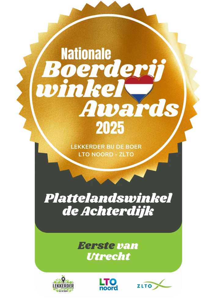 Winnaar Boerderijwinkel Awards 2025 | Provincie Utrecht | Klik voor meer
