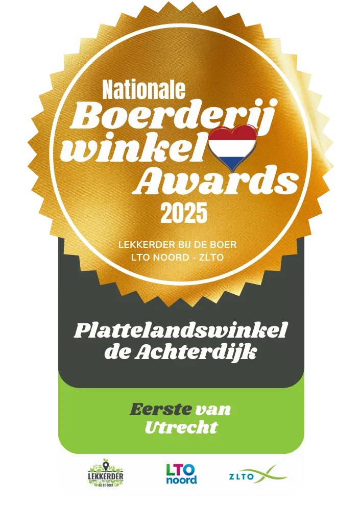 Winnaar Boerderijwinkel Awards 2025 | Provincie Utrecht | Klik voor meer