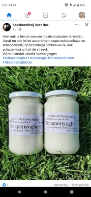 Productfoto Schapenyoghurt
