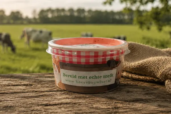 Productfoto Aardbeienijs