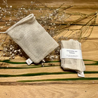 Productfoto Zeepzakje van Katoen