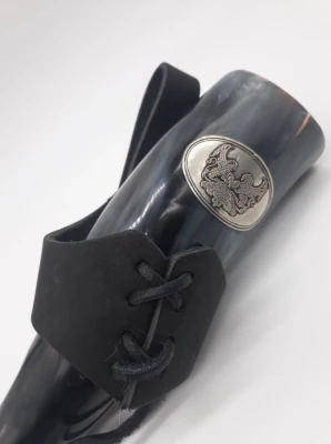 Productfoto Lederen hoornhouder