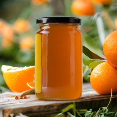 Productfoto Sinaasappelbloesemhoning 500 gram