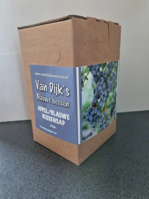 Productfoto Appel blauwe bessensap 3 lt. bag in box