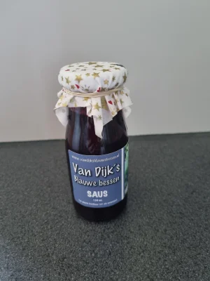 Productfoto Blauwe bessen saus 150 ml