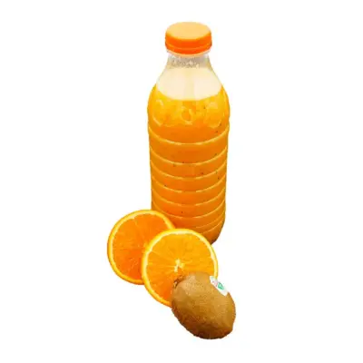 Productfoto Verse sinaasappel kiwi sap