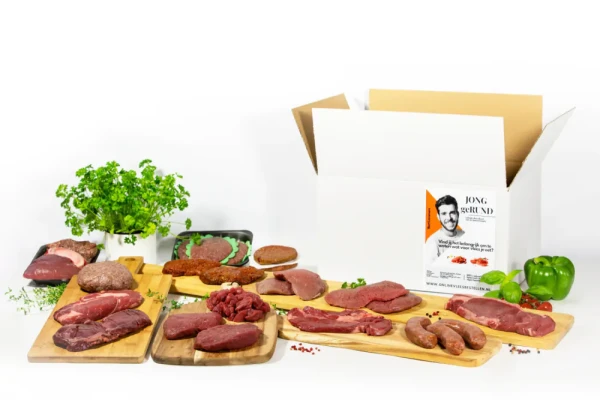 Productfoto 4-Persoons rundvleespakket - groot