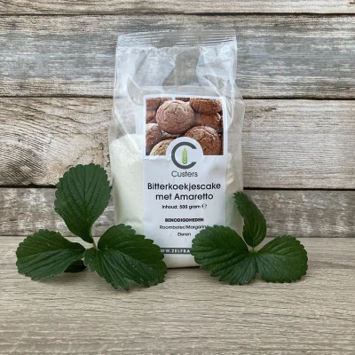 Productfoto Cakemix bitterkoekjes met Amaretto van Custers