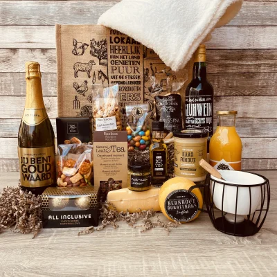 Productfoto Exclusief Kerstpakket “Jij bent goud waard”