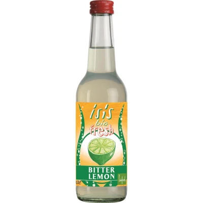 Productfoto Isis frisdrank bitter lemon glazen fles 330ml
