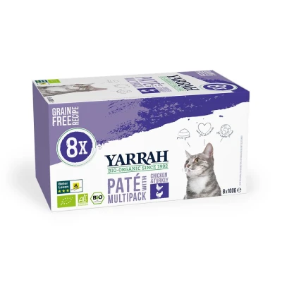Productfoto Kattenvoer pate per pakket van 8x100gr