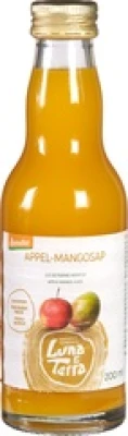 Productfoto Appel mango sap in glazen fles 200ml Lun Ter