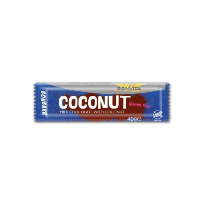 Productfoto  BONVITA Milk coconut bar 40g