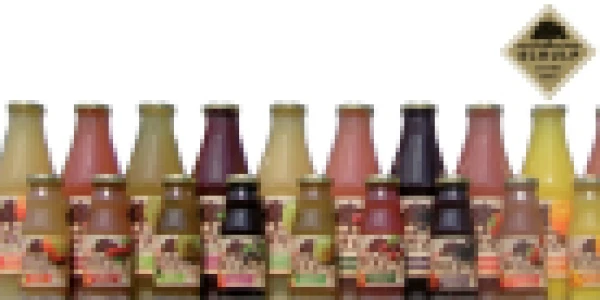 Productfoto Schulp -appel peer gember sap in glazen flesje van 20ml